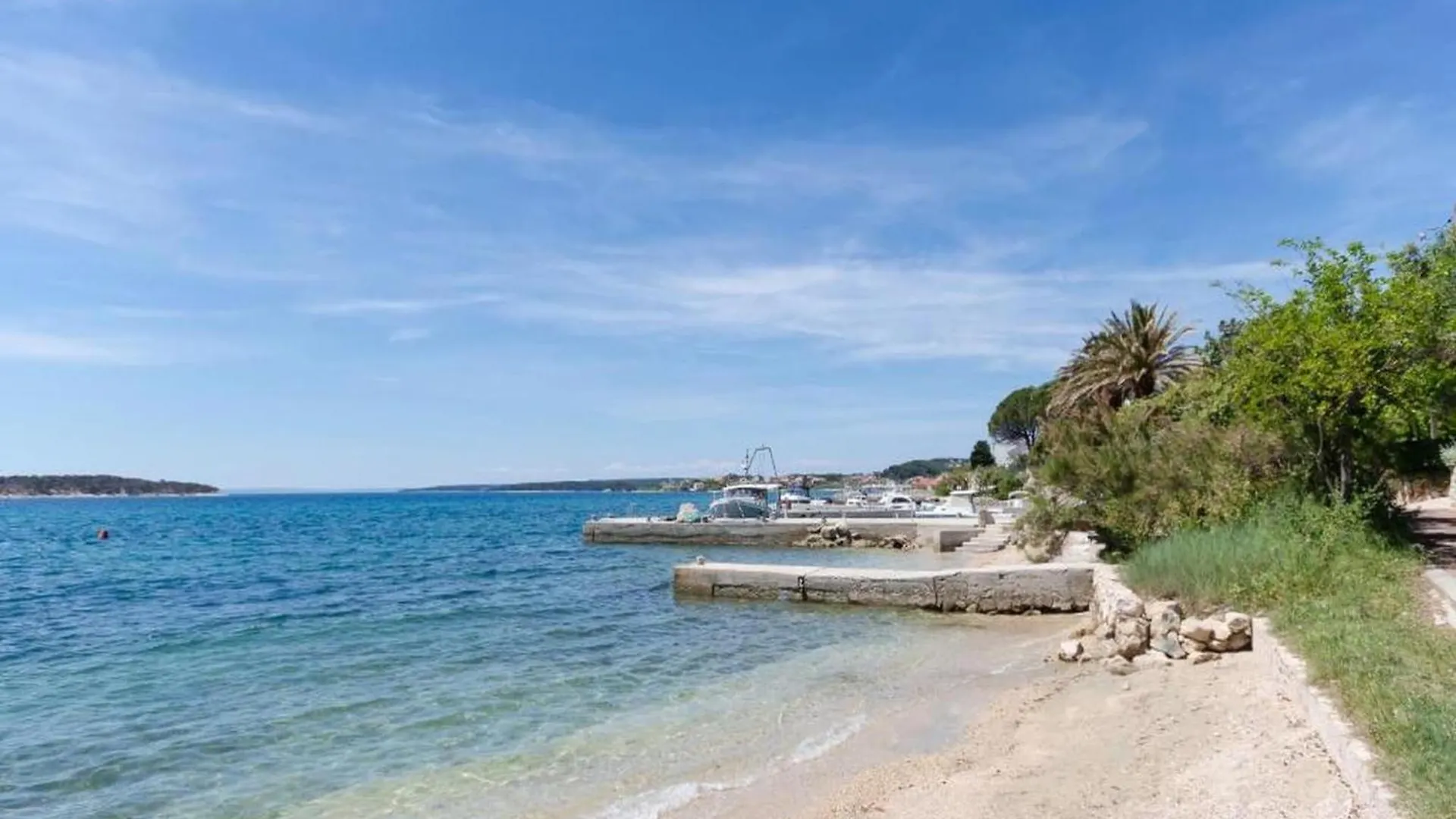 Lovely Sea View And Boat Mooring - Jurica 4 Rab Town Apartment